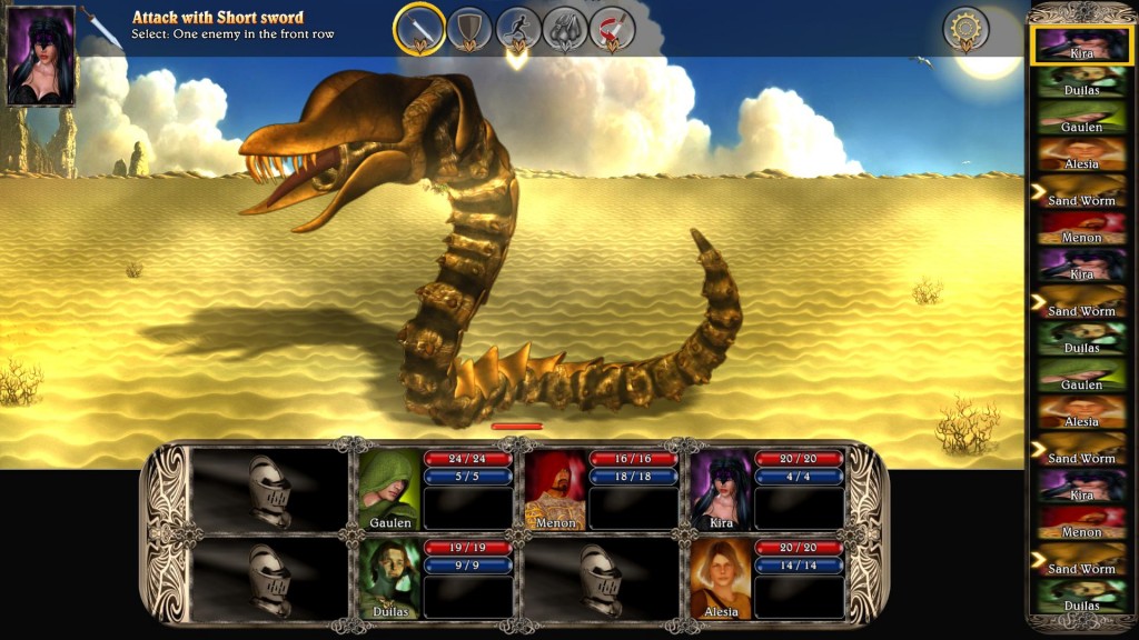 Lords Of Xulima - The Sand Worm of Pernitia