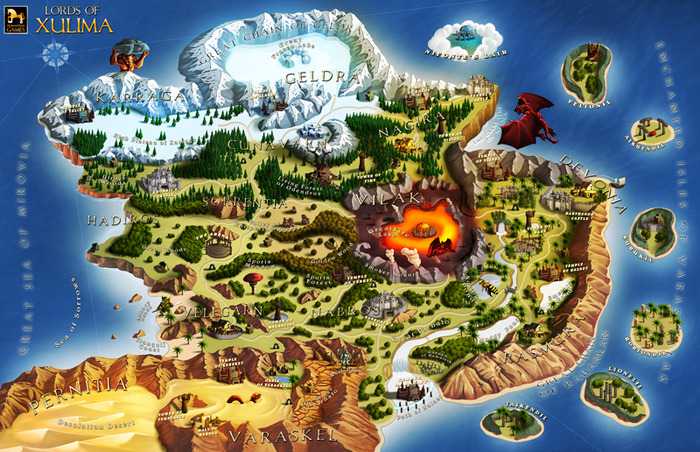 The Lost Continent of Xulima