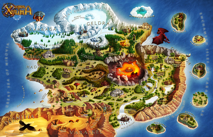 LoX World Map