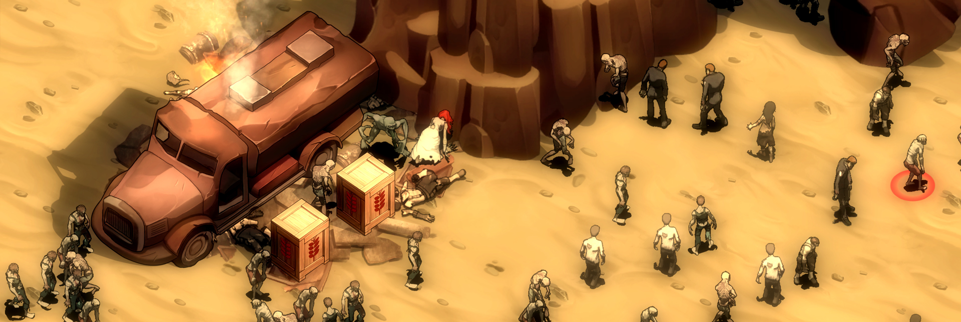 They Are Billions Map feature batteries food crates