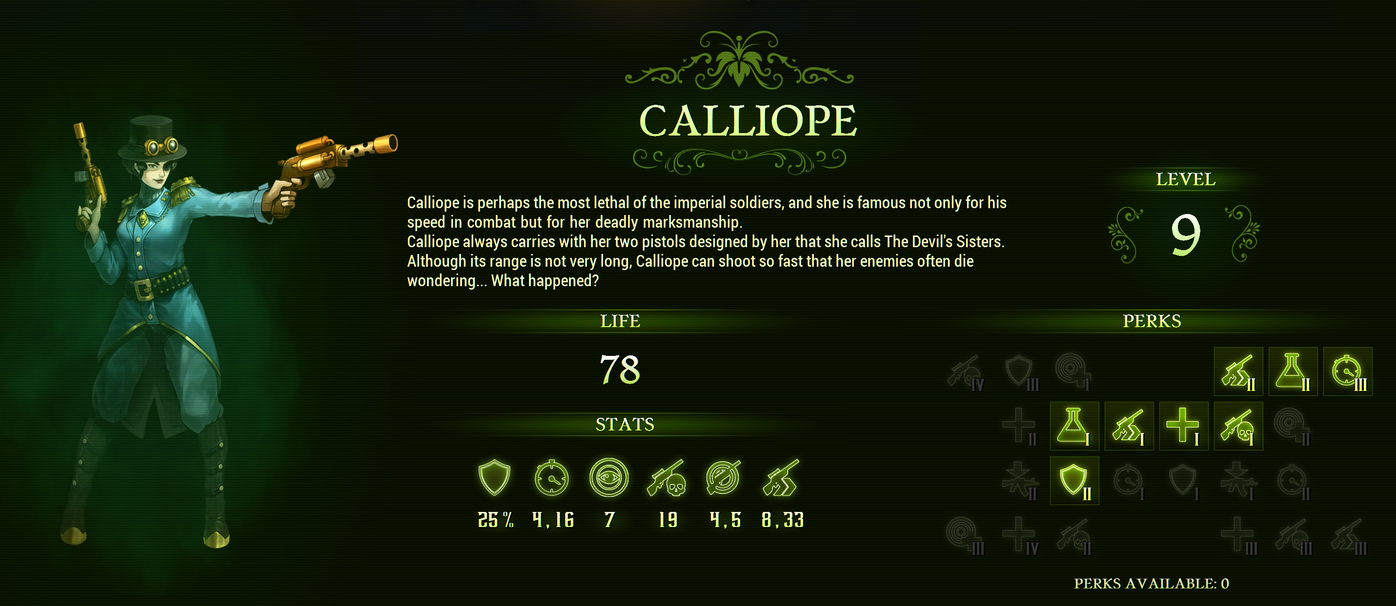 They Are Billions Hero Calliope Campaign