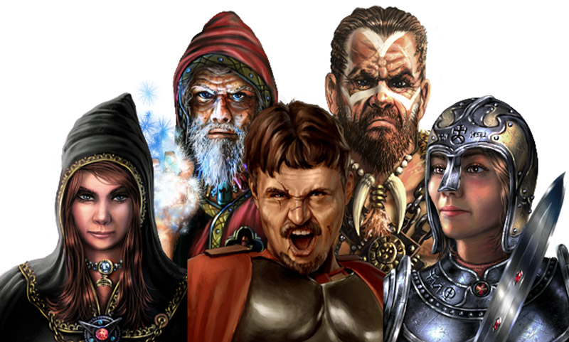 Create your group of characters